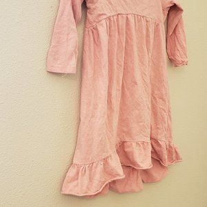 Girl's peach "babydoll" dress